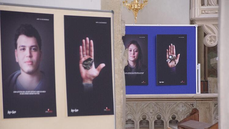 Bis zum 3. August ist die Ausstellung "keys of hope" in der Ritterkapelle in Haßfurt zu sehen.
