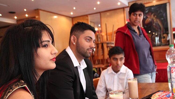 Und das ist seine Familie...