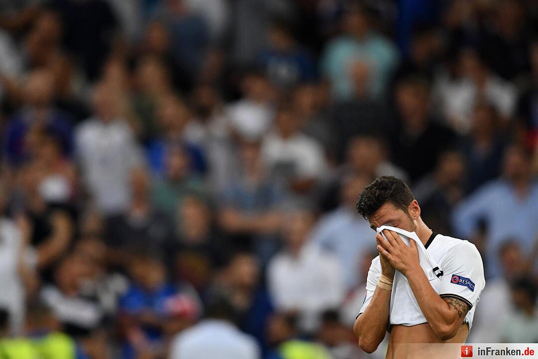 e bittere Niederlage der Deutschen