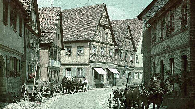 Weismain vom Oberen Tor gesehen im Jahre 1939.