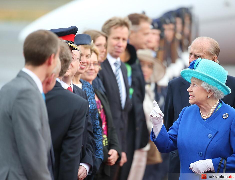Britische Queen besucht Deutschland