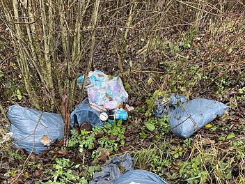 Illegale Müllentsorgung bei Nordhalben