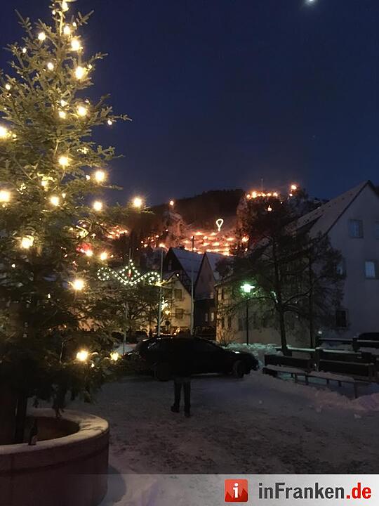 Beschluss der Ewigen Anbetung in Pottenstein - Lichterfest  in der Fränkischen Schweiz