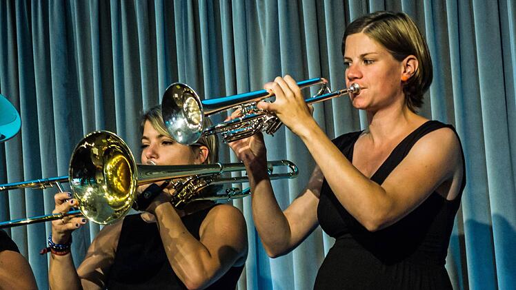Das Blechbläserinnen-Quintett Brassessoires gastierte in Coburg.Foto: Jochen Berger