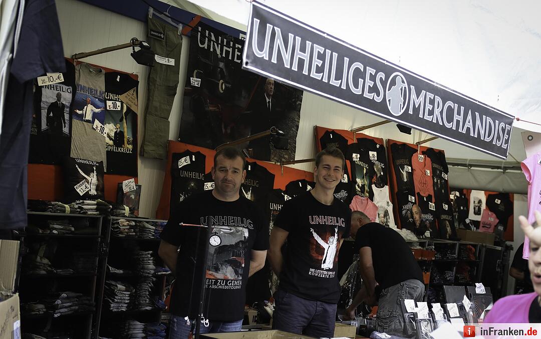 Unheilig und drei Vorbands spieleten am Freitag in Rothenburg ob der Tauber