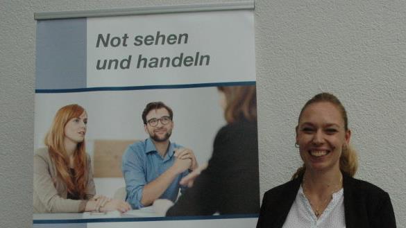 Quartiersmanagerin Petra Kotterba freut sich auf die gemeinschaftliche Arbeit mit allen Creidlitzern.Edwin Meißinger