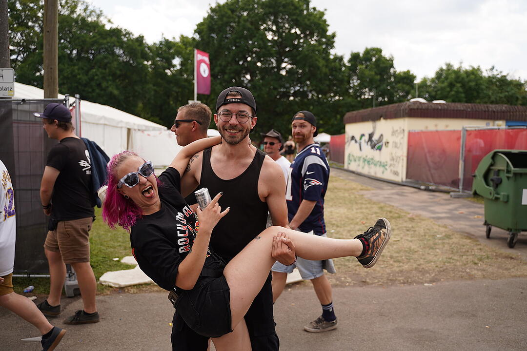 Rock im Park 2023: Impressionen vom Samstag - Camping 1