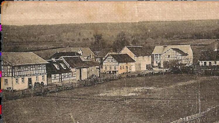 Historisches Foto von Bischwind Quelle: Chronik von Alexander Stich