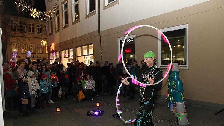 Viele Aktionen sorgten für vorweihnachtliche Stimmung in der Stadt.Michael Stelzner