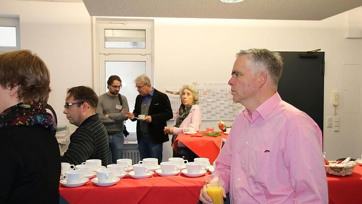 Eindrücke vom Redaktionsfrühstück der Saale-Zeitung. Foto: Ralf Ruppert