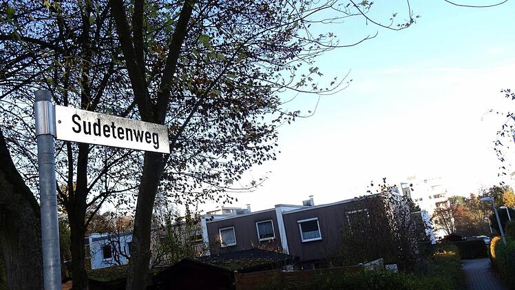 Sudetenweg im Heimatring in CoburgFoto: Jochen Berger