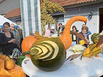 Ein Kürbis ist nicht nur zum Essen da. Fotos: privat