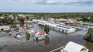 &Uuml;berschwemmungen in Queensland