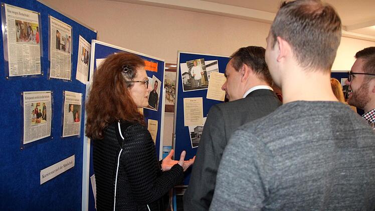 Das Interesse an der Ausstellung war groß Foto: Johanna Blum