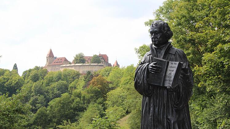 Luther und die Veste Coburg werden im Mittelpunkt der bayerischen Landesausstellung 2017 stehen. Foto: Simone Bastian