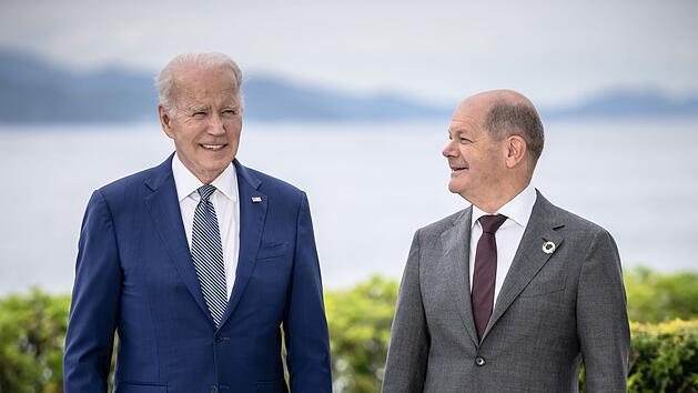 Biden und Scholz