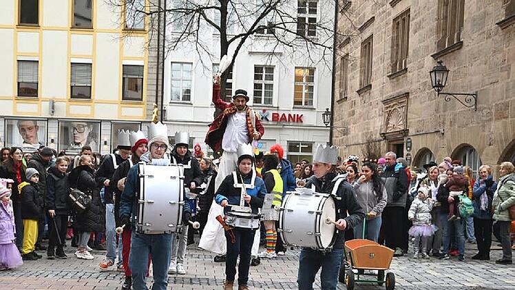 Kinderfaschingsumzug 2024 © Stadt Ansbach