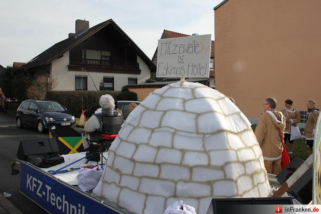 Faschingszug Oberhaid 2016