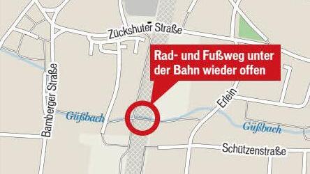 Unterführung am Güßbach