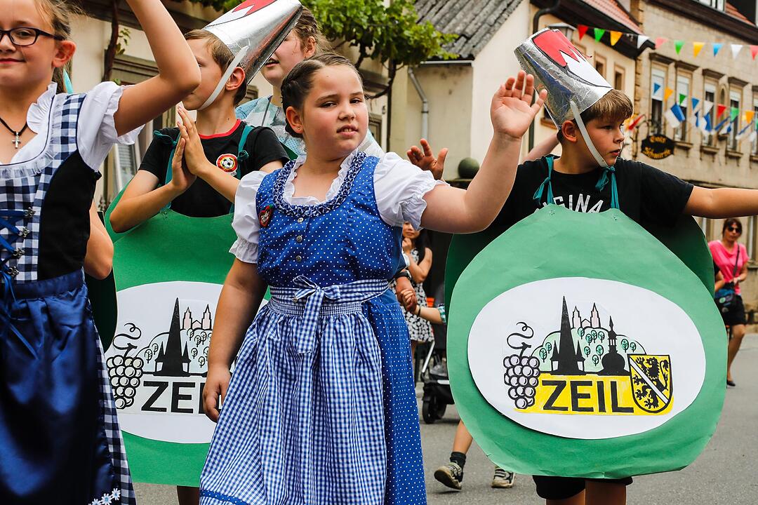 Weinfest-Eröffnung in Zeil am Main