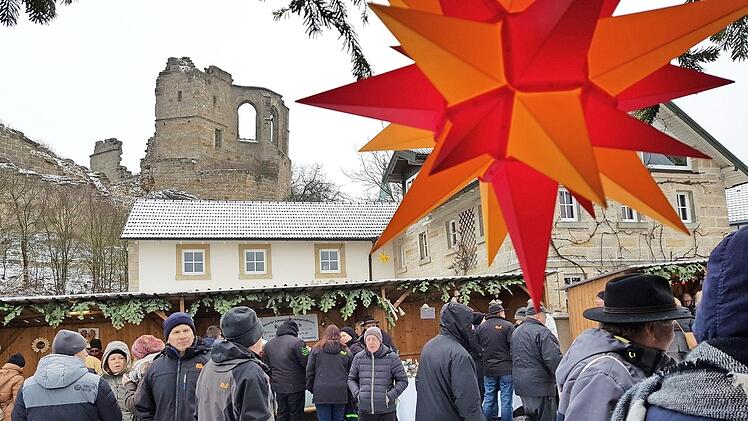 Klein, aber fein: der Weihnachtsmarkt in Altenstein