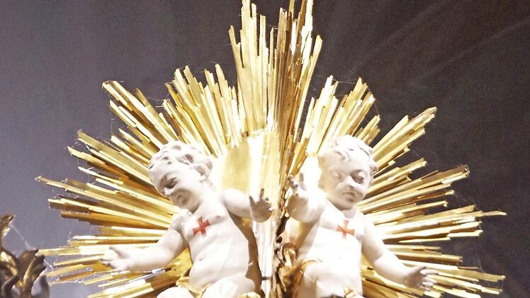Das Jesukind auf dem Gnadenaltar in der Basilika