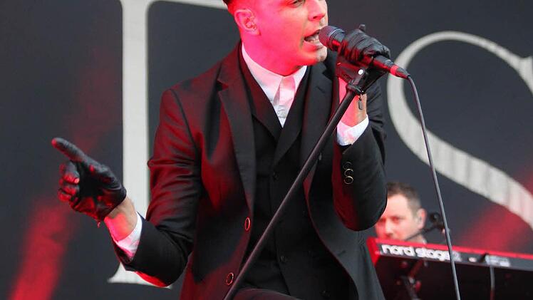 Impressionen von Rock im Park 2013 in Nürnberg: Hurts / Foto: Michael Gründel
