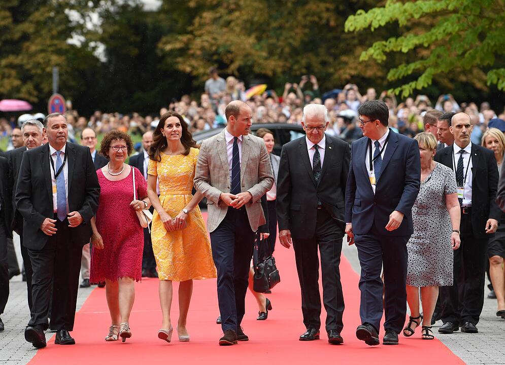 Prinz William und Herzogin Catherine besuchen Heidelberg