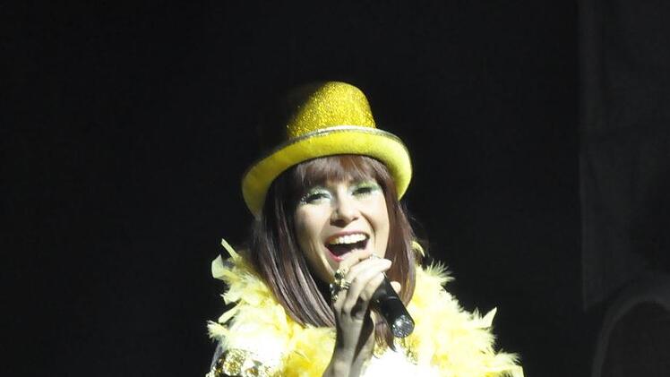 Die Sängerin Daniela Manske als Anni-Frid Lyngstad. Foto: Peter Klopf