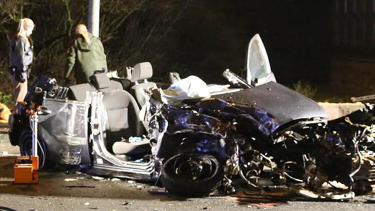 Bei diesem Unfall in Kulmbach kam ein 20-Jähriger ums Leben. Foto: NEWS5/Fricke