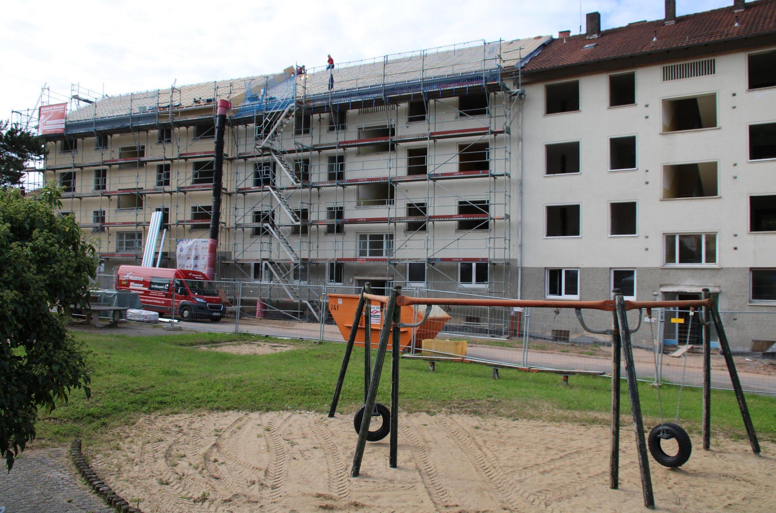 Bad Brückenau: Bauarbeiten am Berliner Platz kommen voran