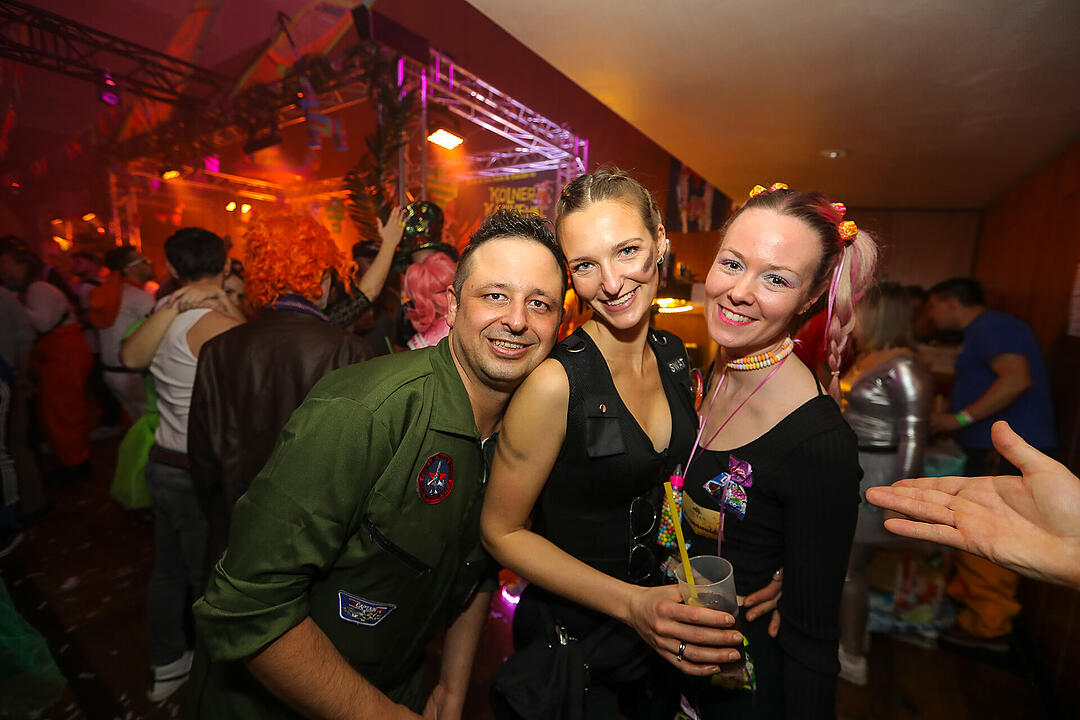 Beste Partystimmung in der Stadthalle