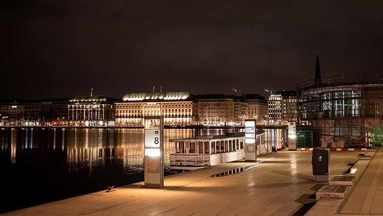 Binnenalster in Hamburg