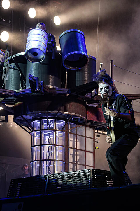Der Headliner des Samstagabends: Slipknot rocken die Bühne bei RiP 2019