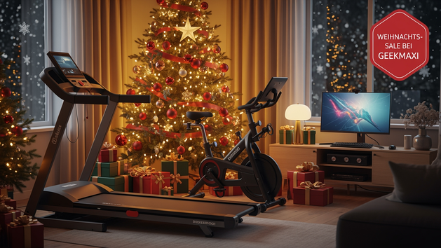 Geekmaxi Weihnachtsangebote: E-Bikes, Fitness & Technik stark reduziert