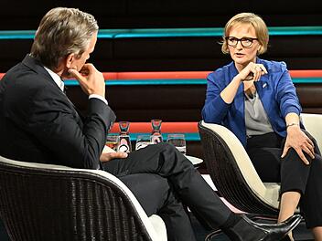 Ist die Regierungskrise eine "Riesenchance" f&uuml;r die Gr&uuml;nen? Dieser These widersprach Parteivorsitzende Franziska Brantner vehement.