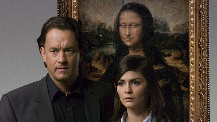 In "Der Da Vinci Code - Sakrileg" (2006) nach dem gleichnamigen Roman von Dan Brown rätselte Audrey Tautou mit Tom Hanks, welches Geheimnis die "Mona Lisa" verbirgt.