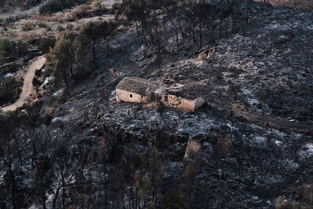 Waldbrand in Andalusien