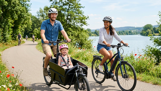 Die besten E-Bikes f&uuml;r Familien: