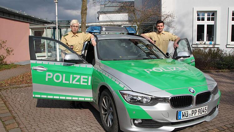 Als eine von drei Dienststellen in Unterfranken testet die Polizeiinspetion Bad Brückenau das neue Signalsystem.