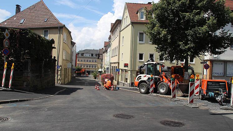 Die Zufahrt zum Gemüsemarkt vom Oberen Bürglaß aus (links) ist wieder frei.