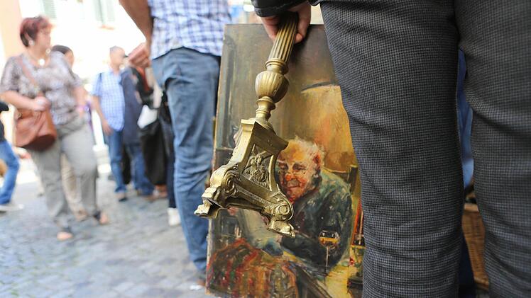 Antikmarkt Bamberg 2014 Foto: Barbara Herbst