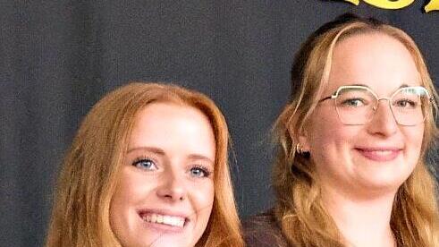 Julie Geisel, Janine Buhl (von links).