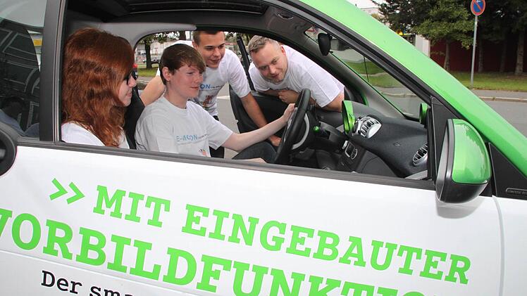 Projekt "E-Motion", Landratsamt Kulmbach. Foto: Dagmar Besand