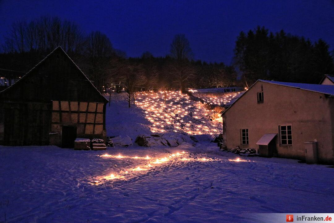 Beeindruckendes Lichterfest in Obertrubach