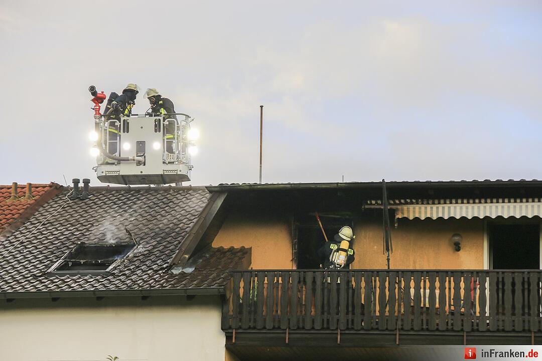 Brand in Hallstadt