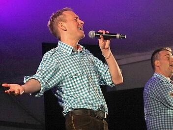 Andy und Markus Weiß, das Duo Franken Express, sind federführend bei der "Musikantenwelt". Foto: pr
