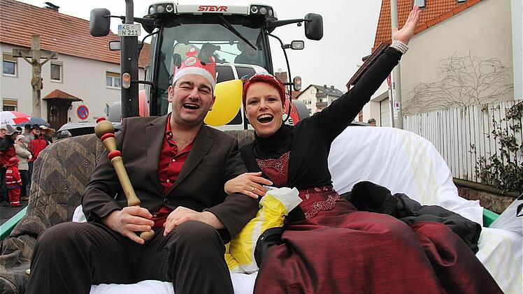 Das Prinzenpaar Heiko und Diana