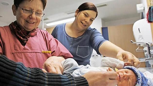 Julia Seydlitz war eine der letzten Frauen, die in Bad Kissingen am Eli entbunden haben.  Foto: Benedikt Borst/ Archiv