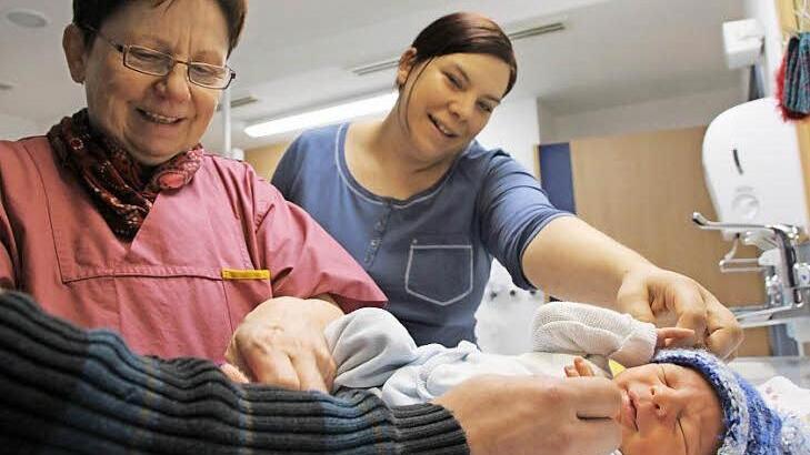 Julia Seydlitz war eine der letzten Frauen, die in Bad Kissingen am Eli entbunden haben.  Foto: Benedikt Borst/ Archiv